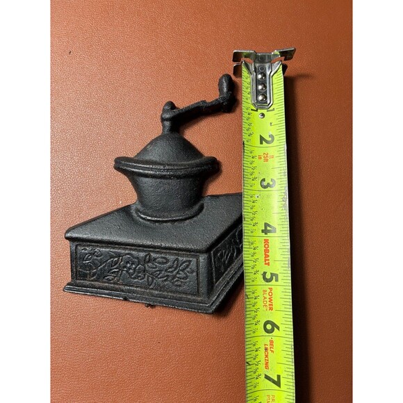 Vintage Cast Iron Kitchen Decor Bellows, Coffee Grinder, Water Pump Set of 5 - Picture 4 of 4